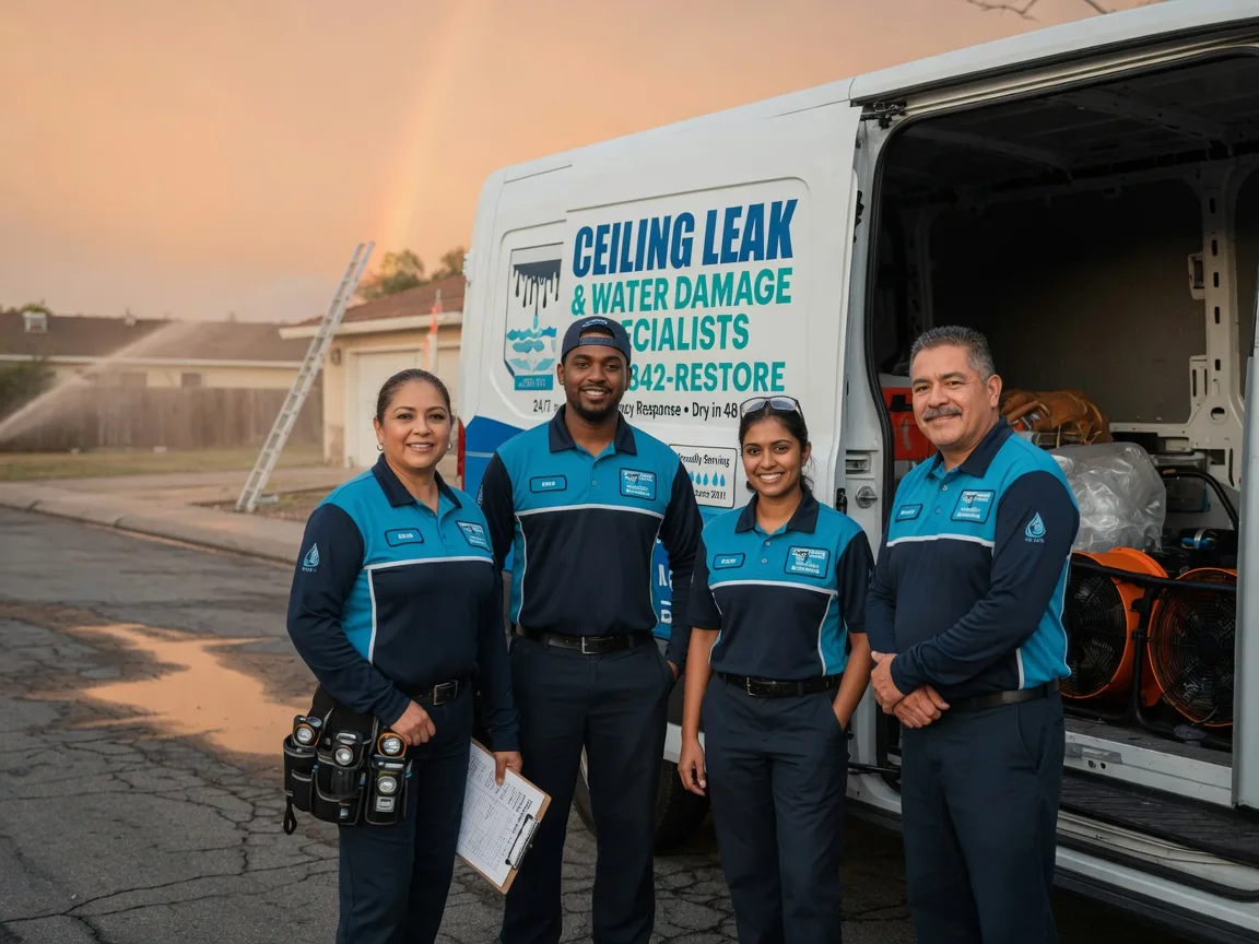 Ceiling Leak Cleanup company in Hassell, NC