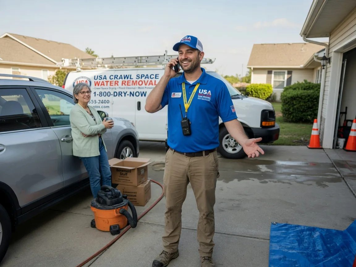 Crawl Space Water Removal Hassell, NC FAQs